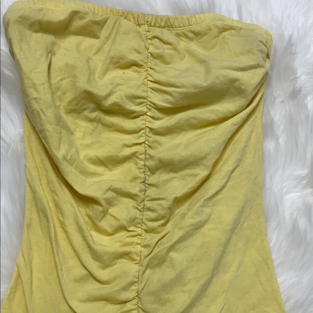 Medium Yellow Tube Top